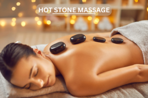 hot stone massage.