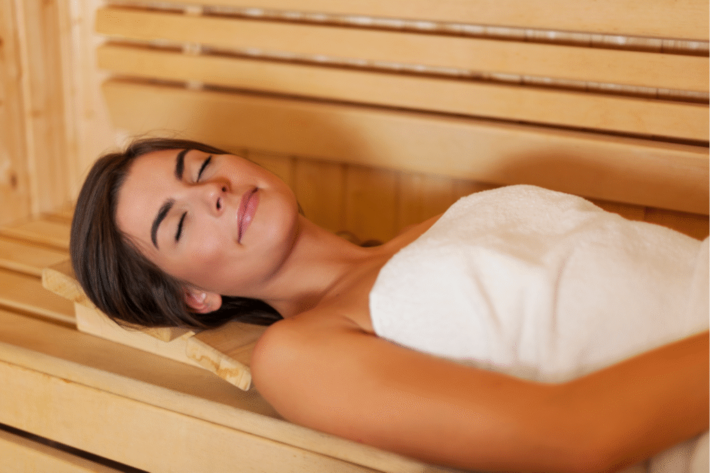 sauna and massage