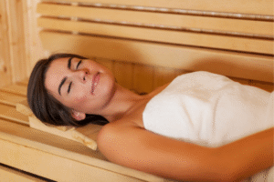 sauna and massage