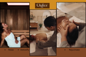 sauna and massage therapies